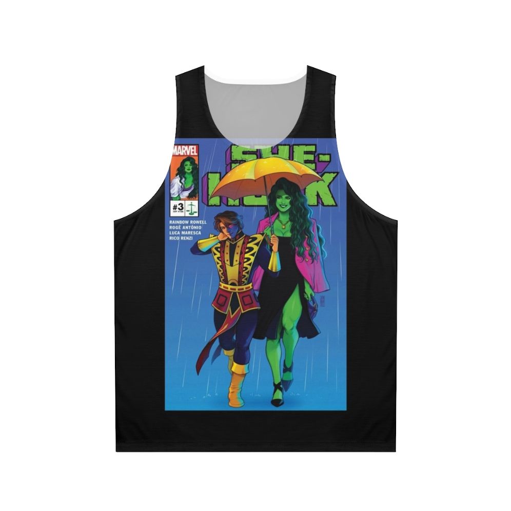 Big Green Hero Unisex Tank Top