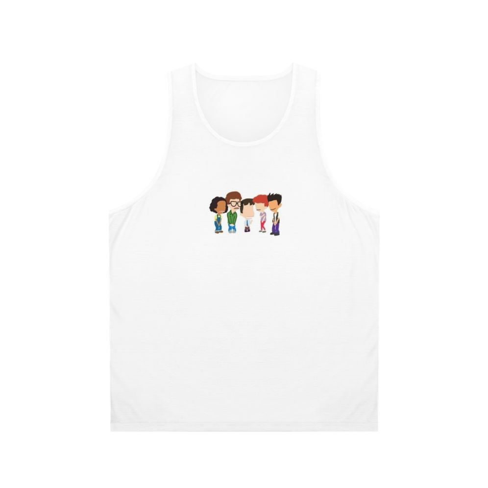 Big Mouth Character Outlines Unisex Tank Top