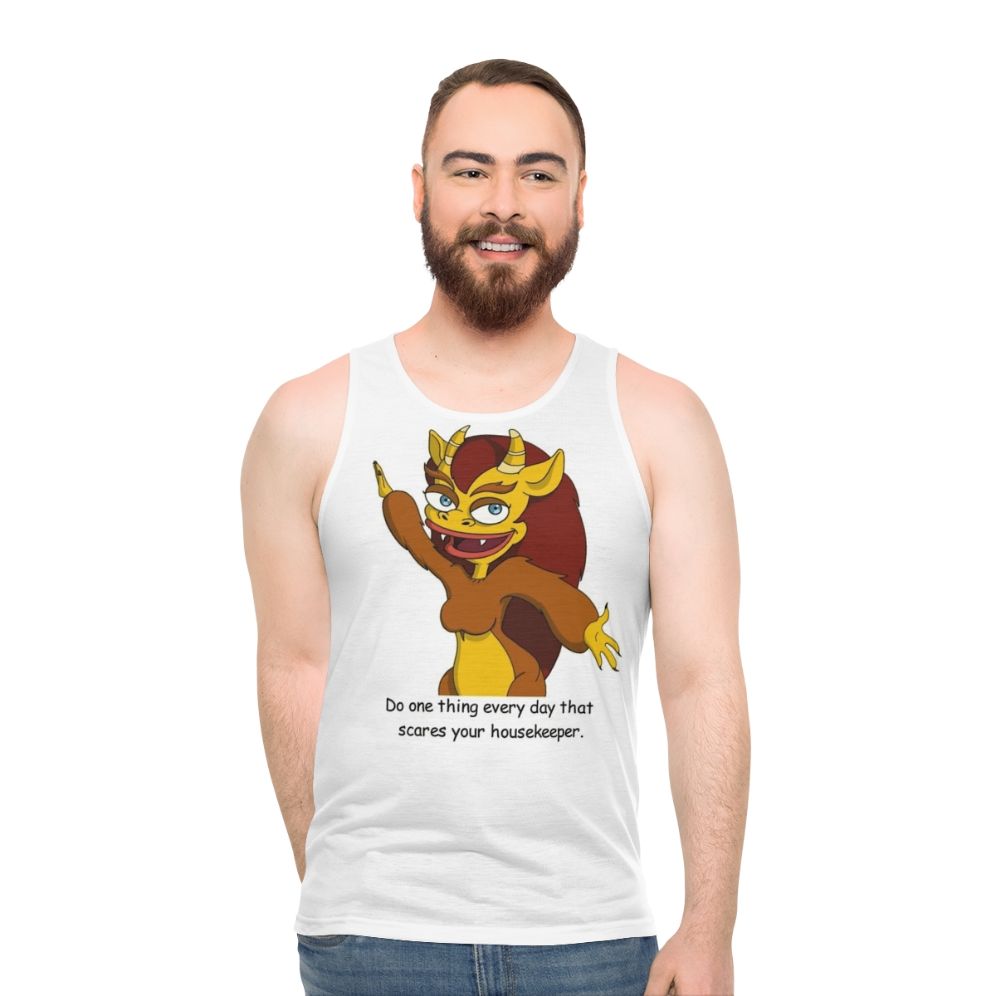 Big Mouth Connie Unisex Tank Top