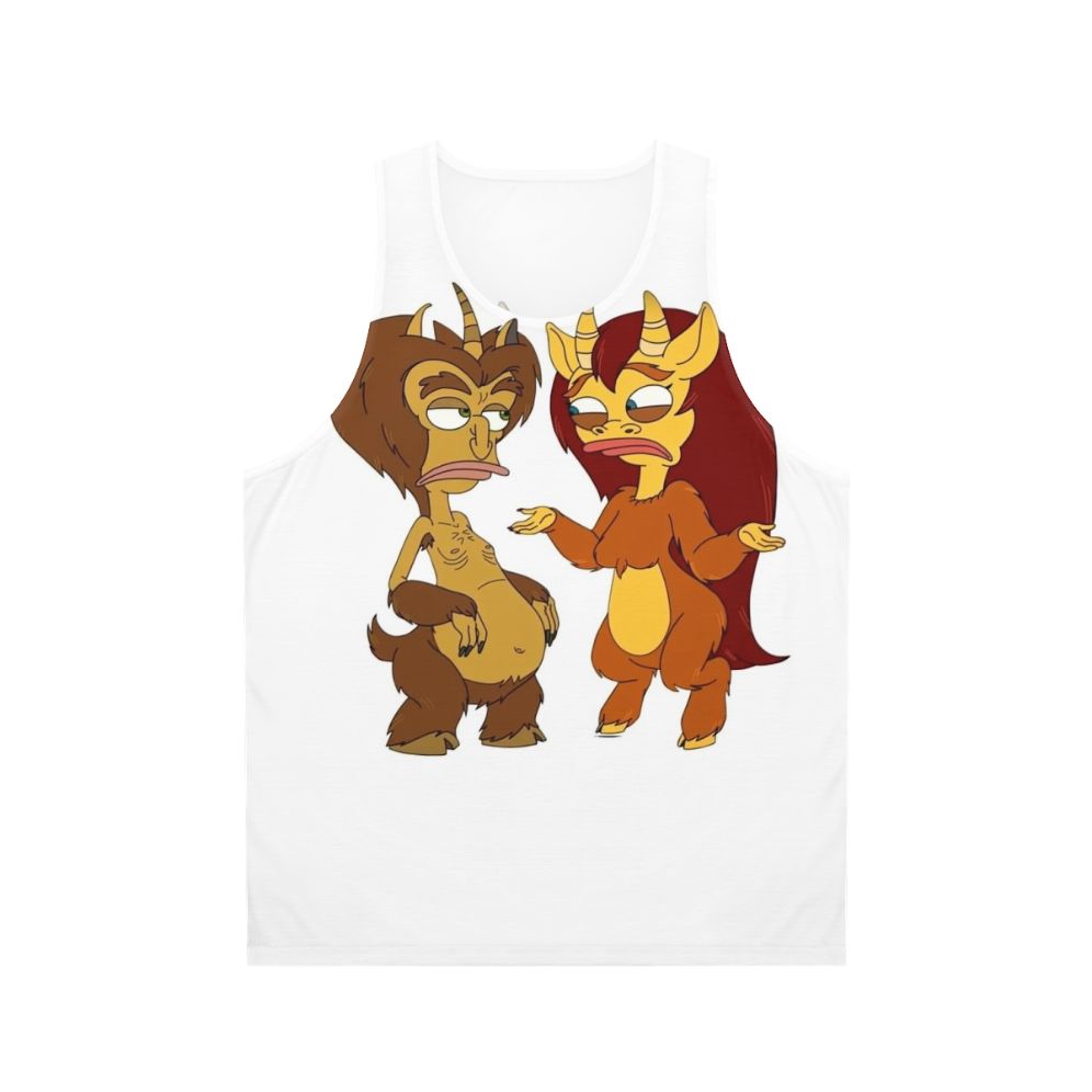 Big Mouth Netflix Inspired Unisex Fan Art Tank Top