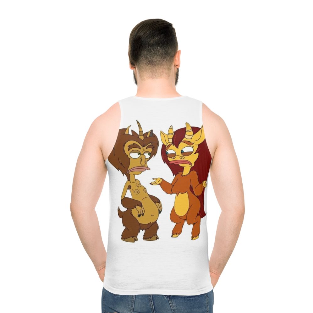 Big Mouth Netflix Inspired Unisex Fan Art Tank Top