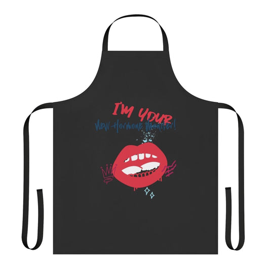 Big Mouth Netflix-inspired apron with comedy cartoon characters