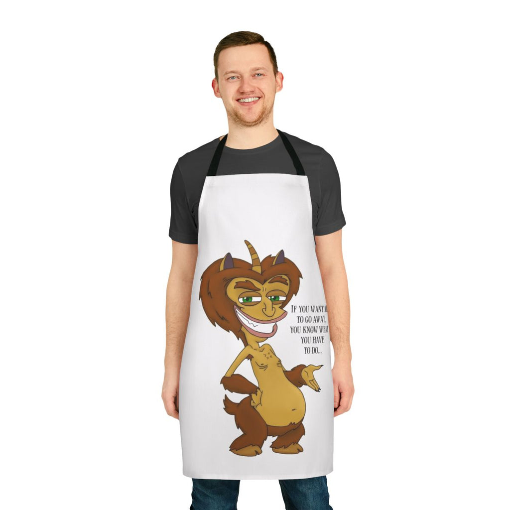 Big Mouth inspired apron featuring the quote "You Know What You Have To Do Maury"