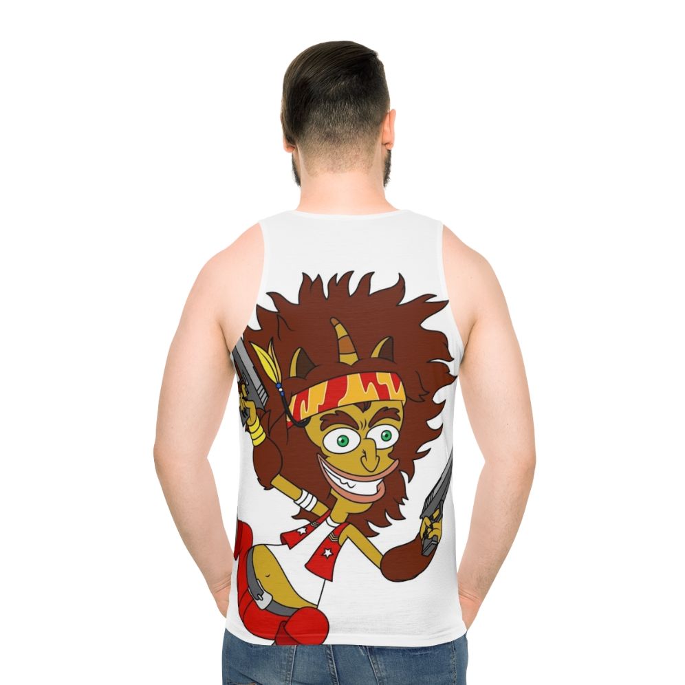 Big Mouth Maury Unisex Tank Top