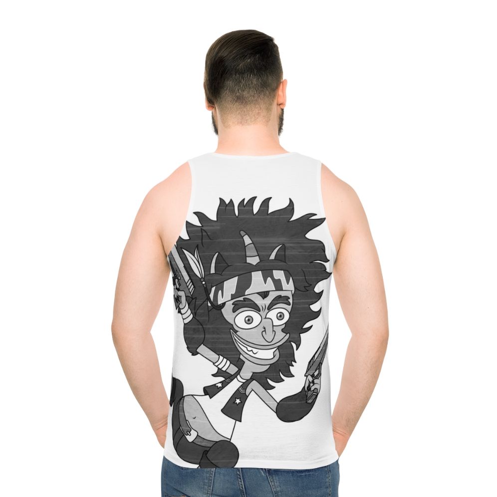 Big Mouth Maury Unisex Tank Top