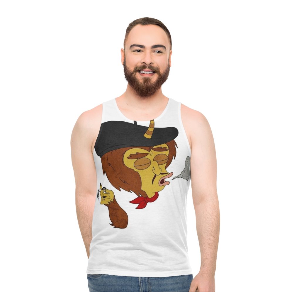 Big Mouth Maury Unisex Tank Top