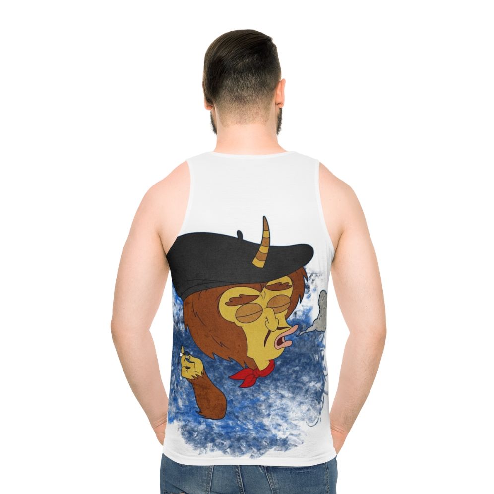 Big Mouth Maury Unisex Tank Top