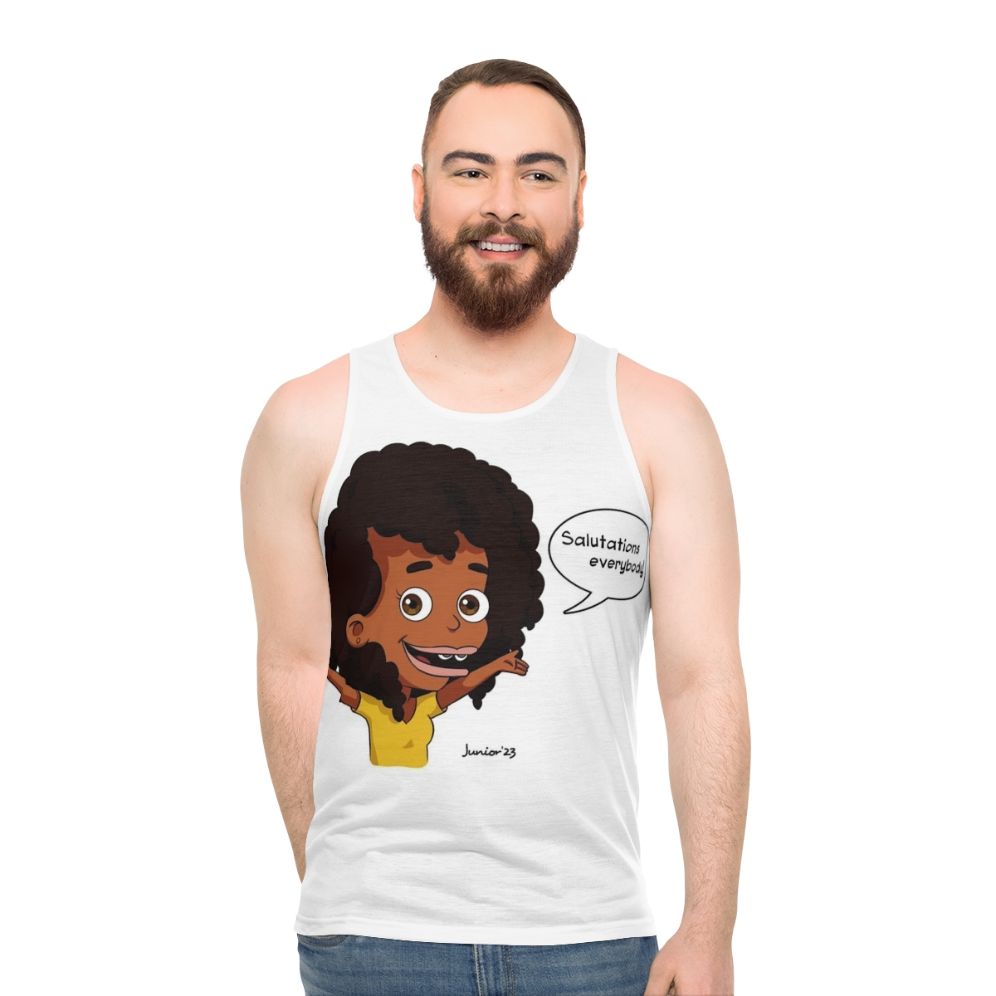 Big Mouth Missy Foreman Greenwald Unisex Tank Top