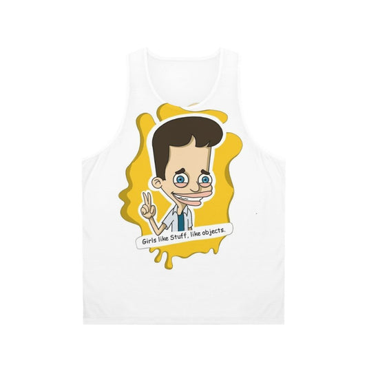Unisex Big Mouth Netflix Character Tank Top