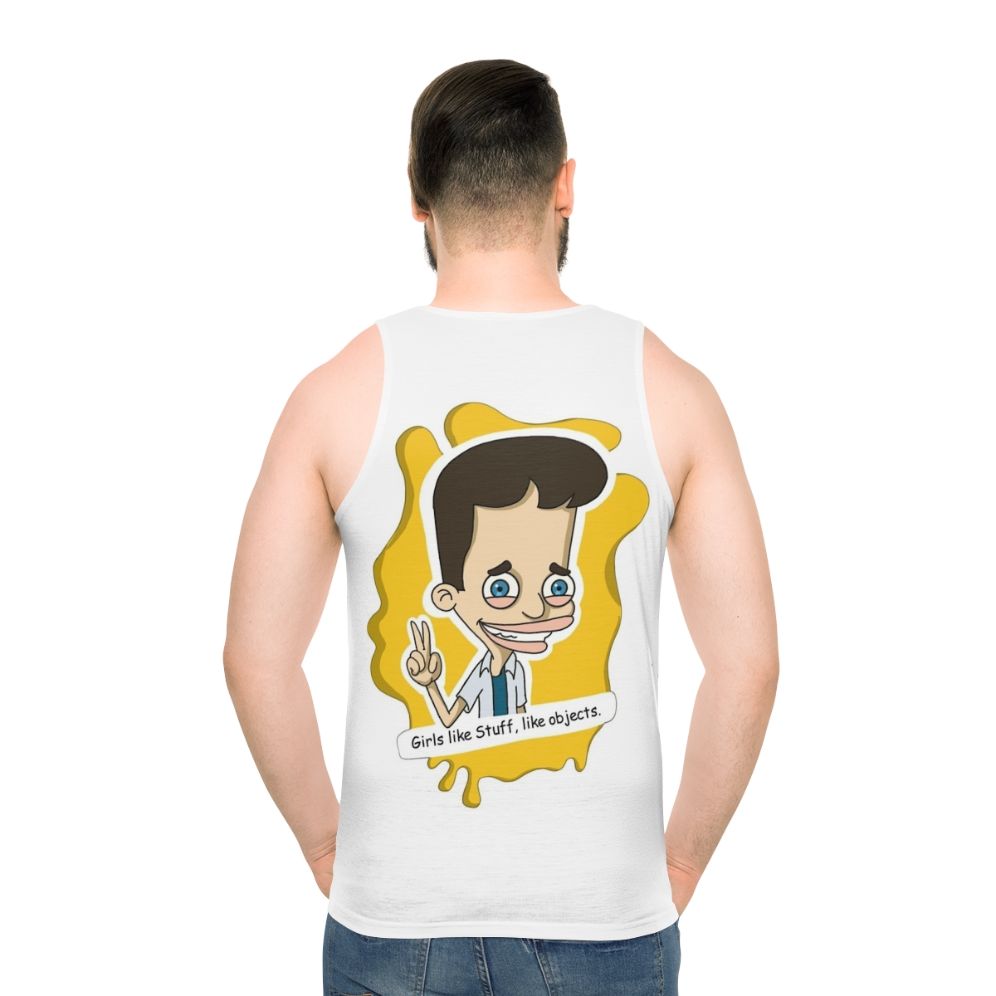 Unisex Big Mouth Netflix Character Tank Top