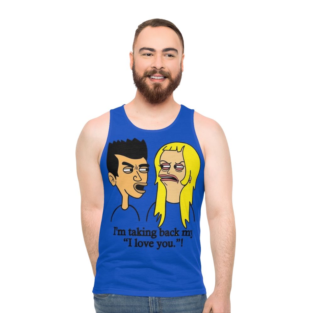 Big Mouth Netflix Unisex Tank Top featuring Jay and Lola