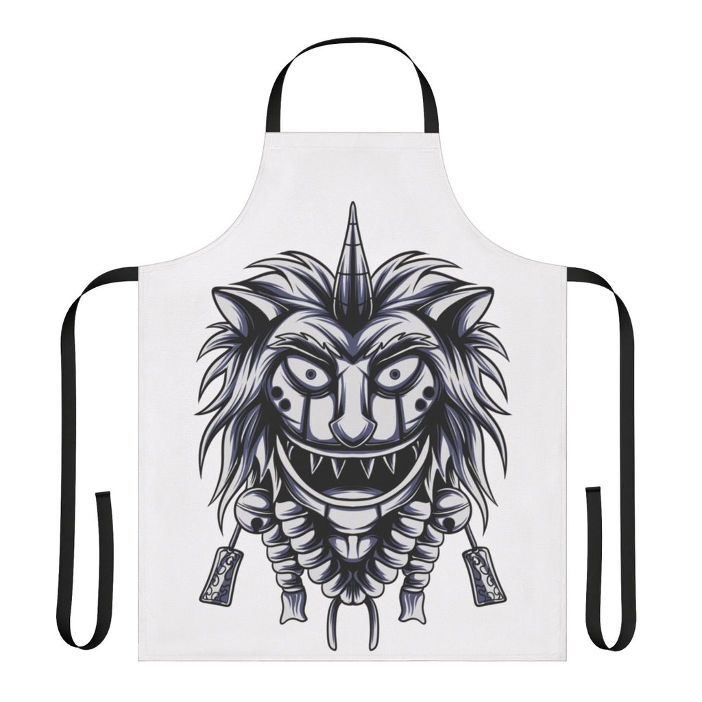 Big Mouth themed japan apron with anime-inspired humor