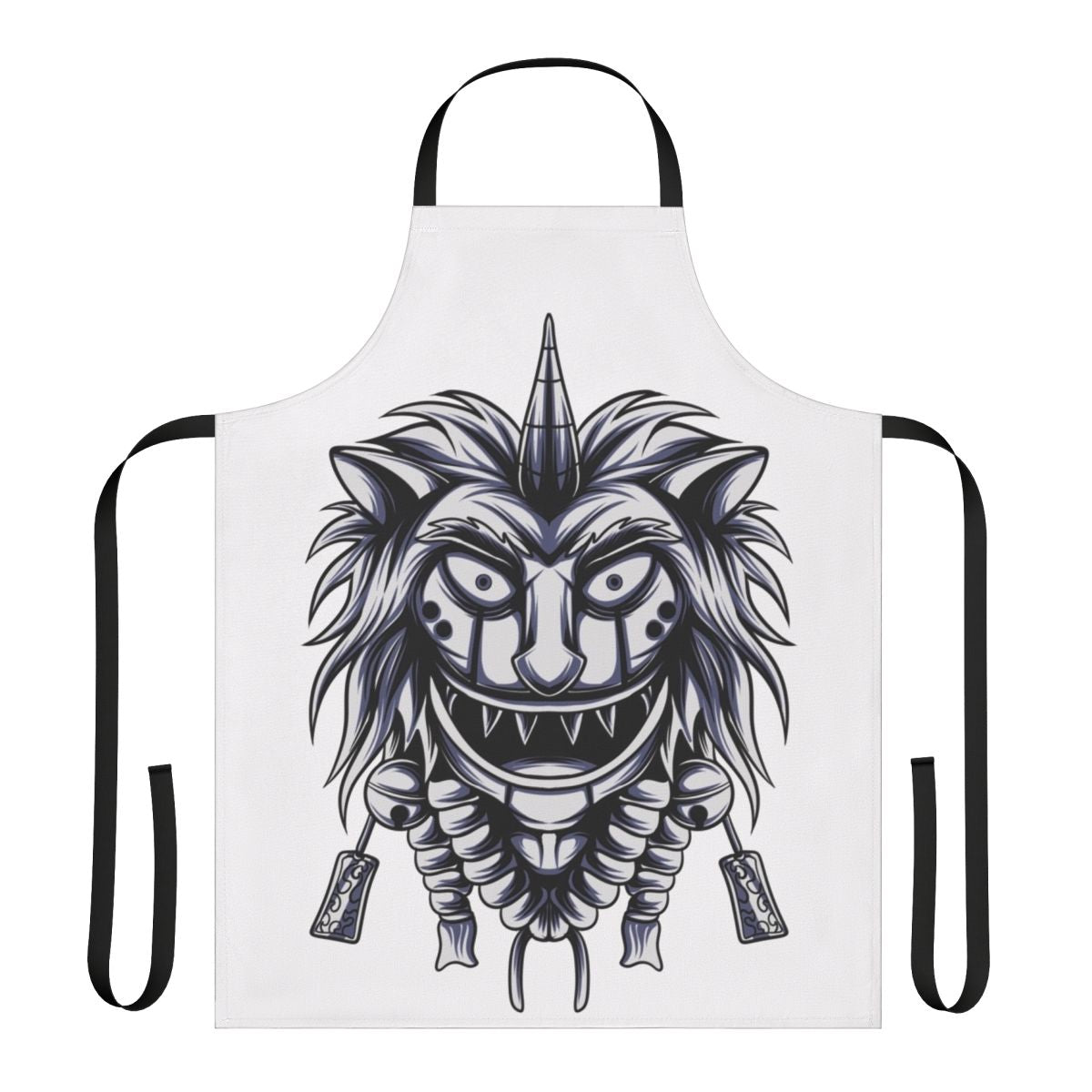 Big Mouth themed japan apron with anime-inspired humor