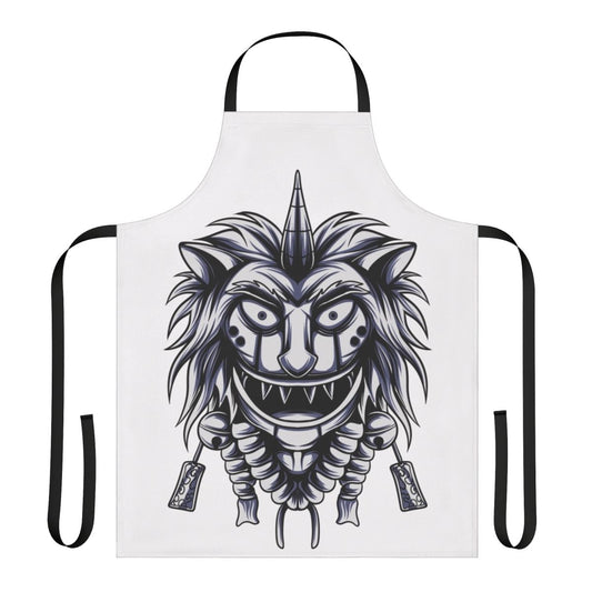 Big Mouth themed japan apron with anime-inspired humor