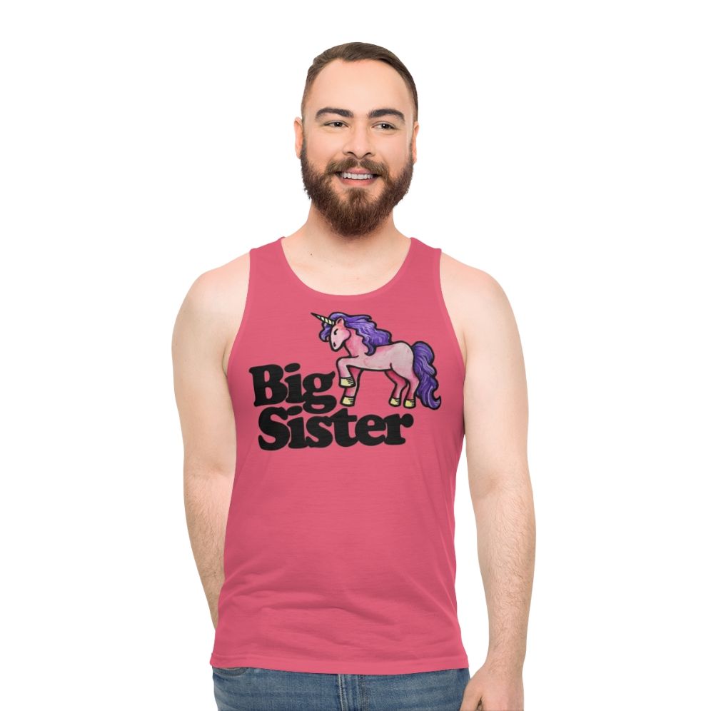 Big Sister Unicorn Tank Top