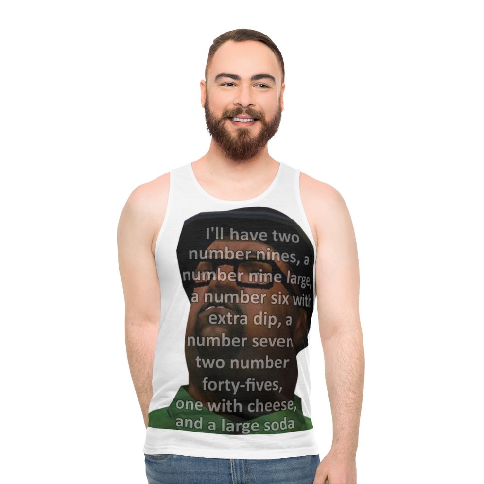 Big Smoke's "Two Number Nines" Gaming Meme Tank Top