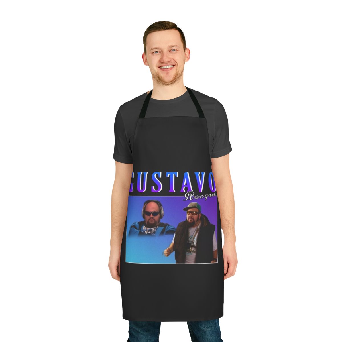 Big Time Rush Gustavo Rocque themed apron