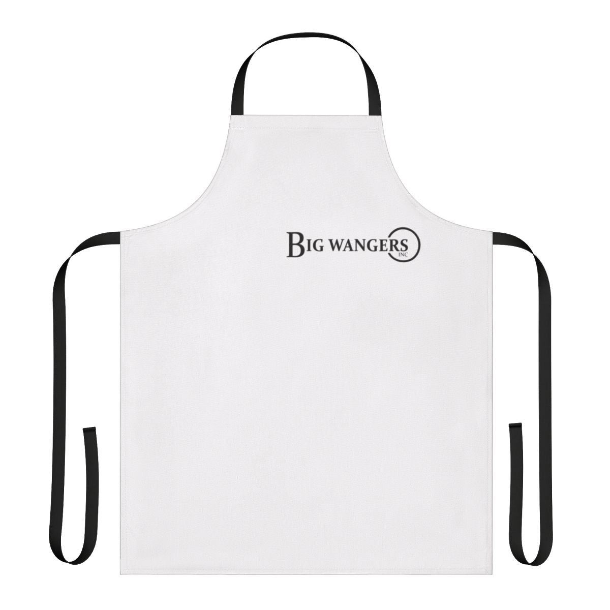 Big Wangers logo printed on a high-quality apron