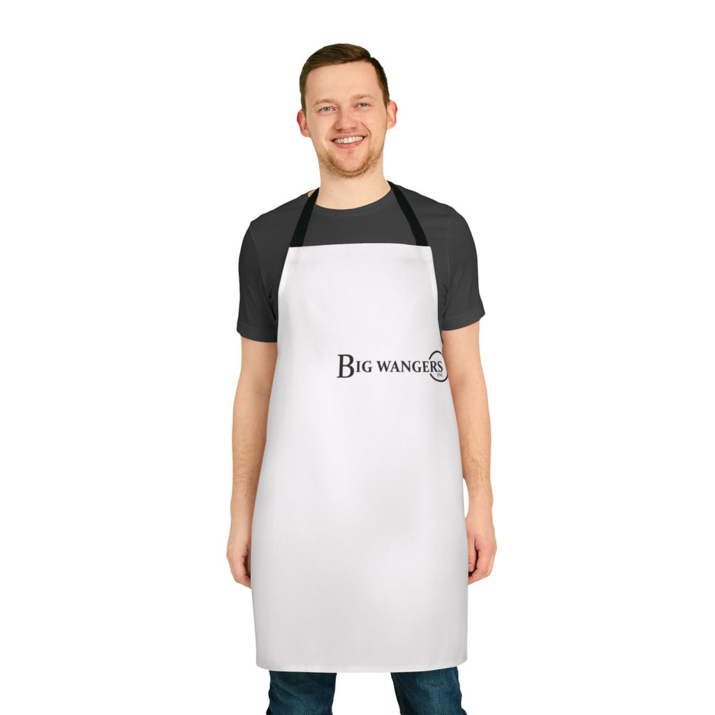 Big Wangers logo printed on a high-quality apron
