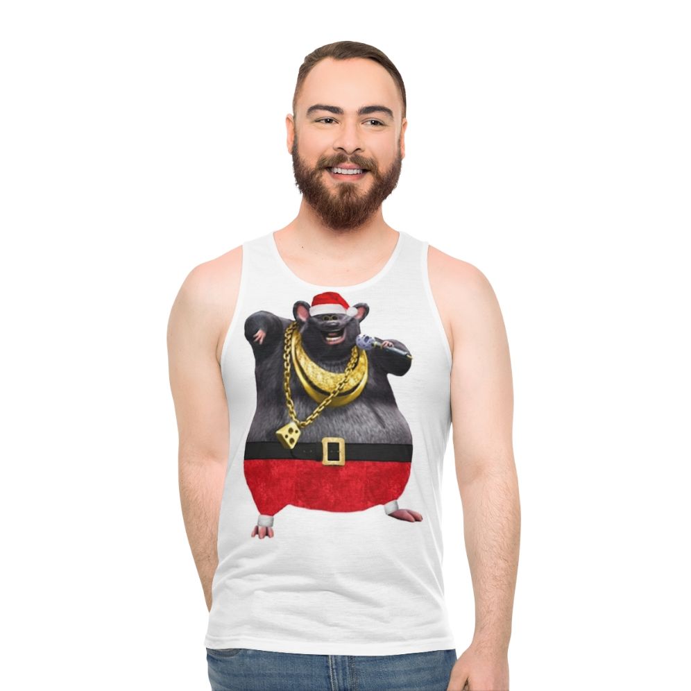Biggie Cheese Inspired Unisex Christmas Tank Top