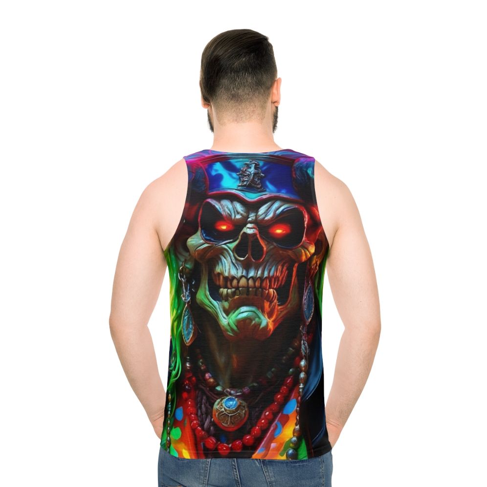 Biker Pirate Unisex Tank Top