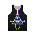 Bill Cipher Anaglyph Unisex Tank Top