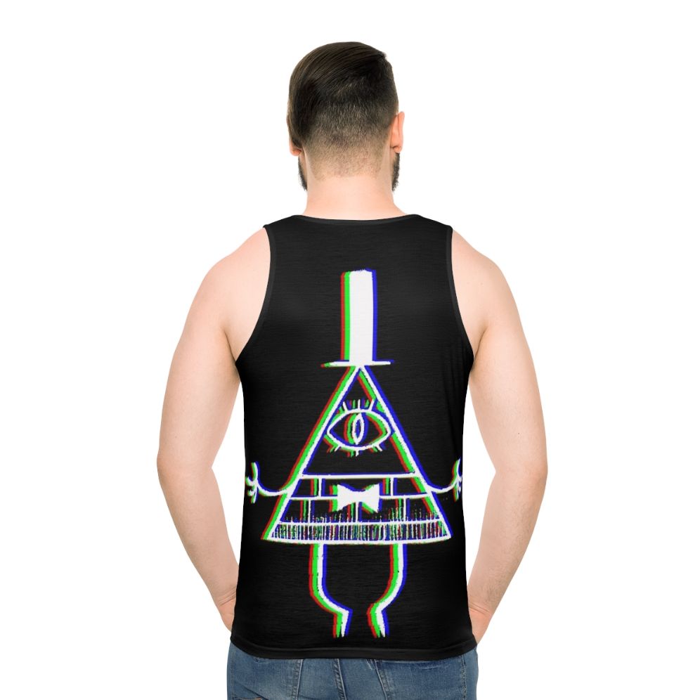 Bill Cipher Anaglyph Unisex Tank Top