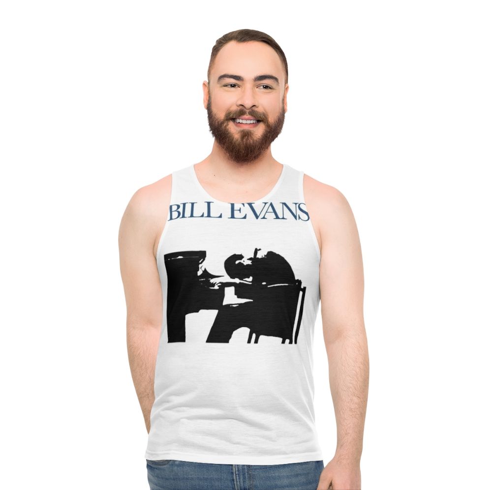 Bill Evans Unisex Jazz Music Tank Top