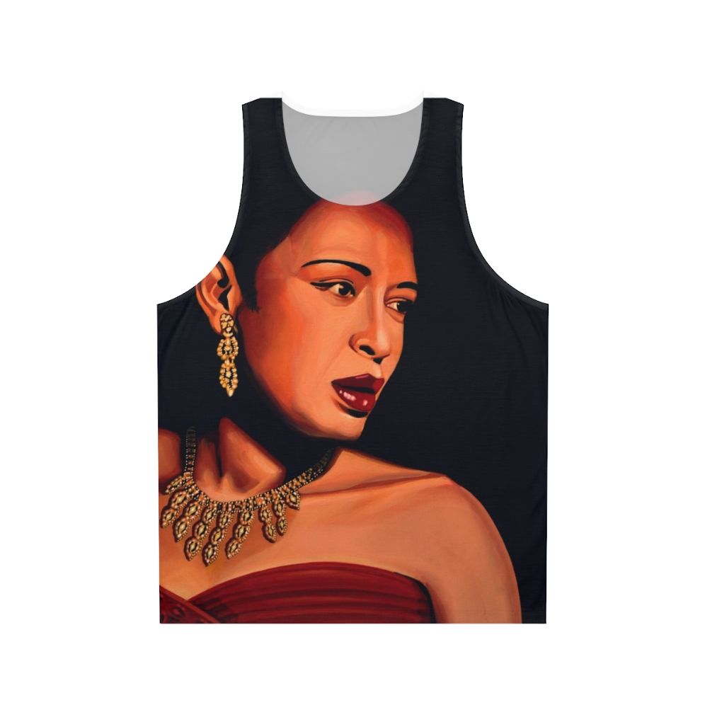 Billie Holiday "Lady Day" Painting Unisex Tank Top