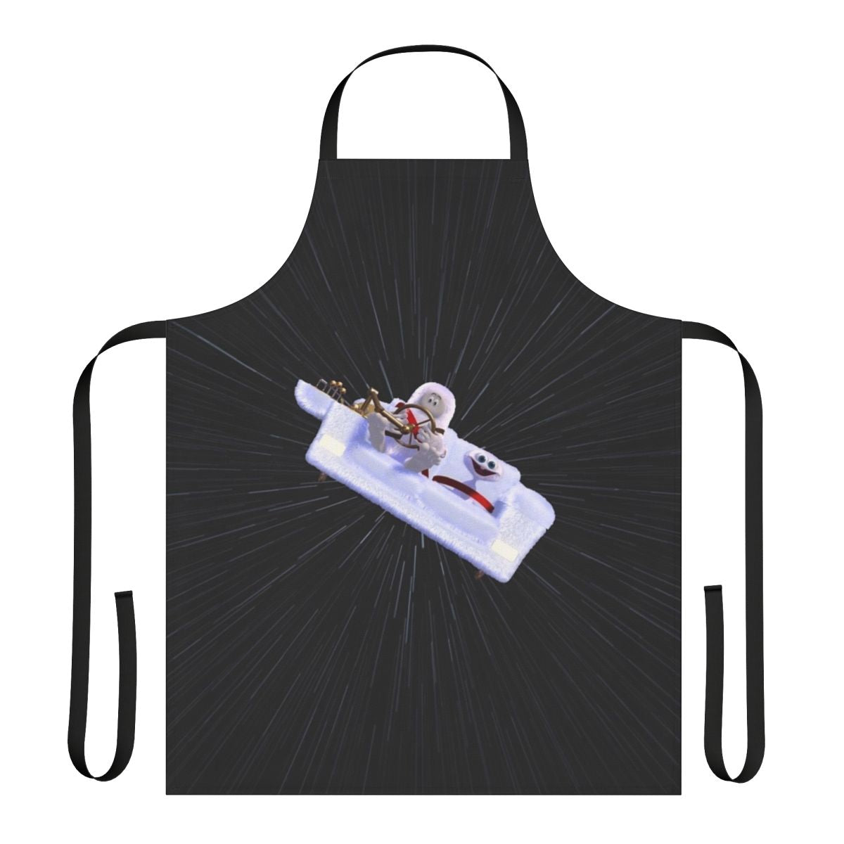 Whimsical apron featuring the characters Bing and Bong from the Disney Pixar film "Inside Out"