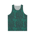 Bioshock Rapture Continuous Pattern Blue Unisex Tank Top