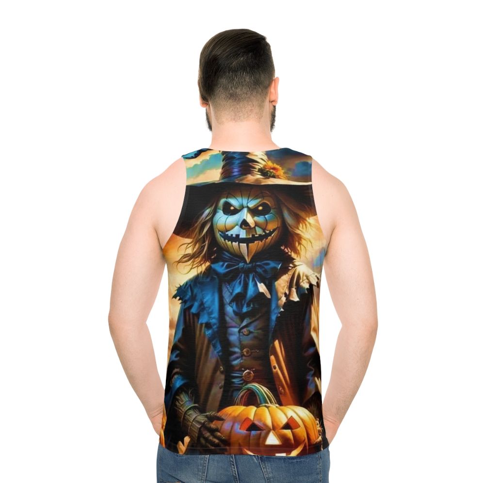 Unisex tank top with bird deterrent design