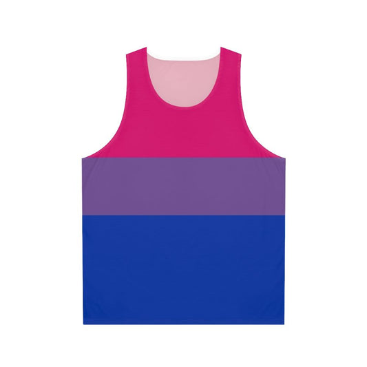 Bisexual pride unisex tank top