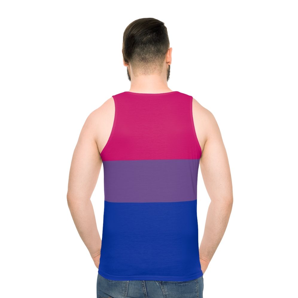 Bisexual pride unisex tank top