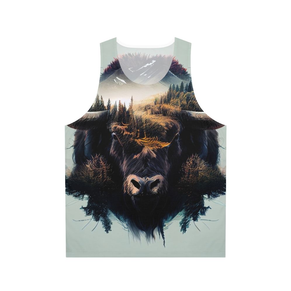 Bison Unisex Tank Top