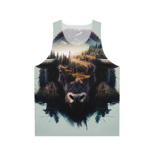 Bison Unisex Tank Top