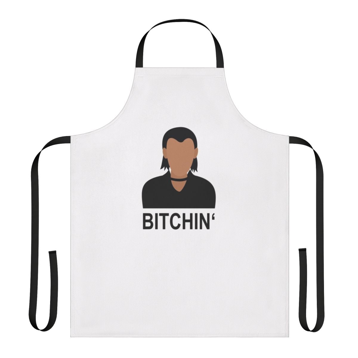 Bitchin' inspired apron featuring Eleven from the Netflix series Stranger Things