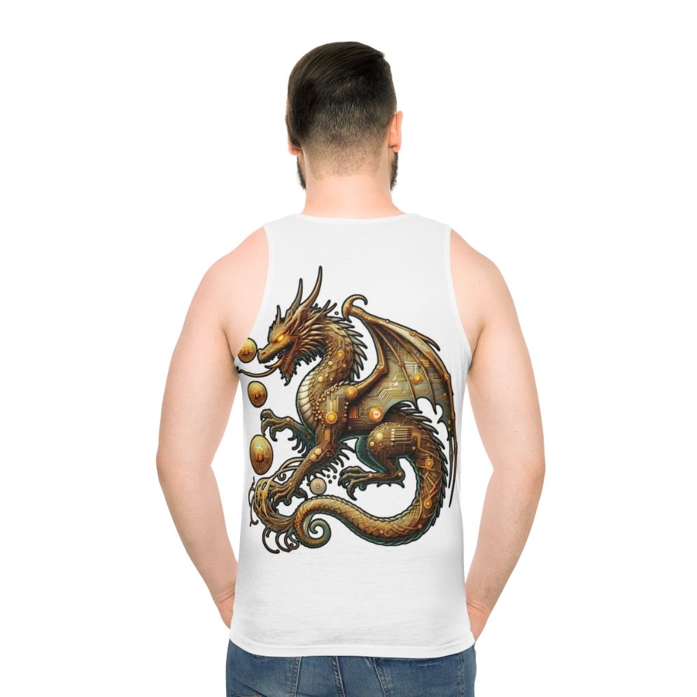 Bitcoin Dragon Unisex Tank Top