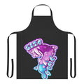 Bite Me Candy Gore Apron featuring fangs, blood, and pastel gore designs