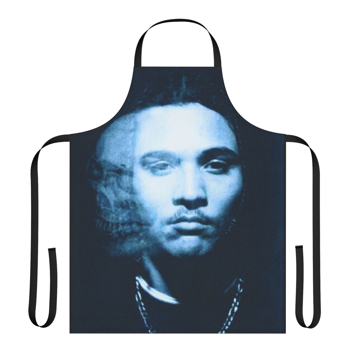 Bizzy Bone inspired rap music apron
