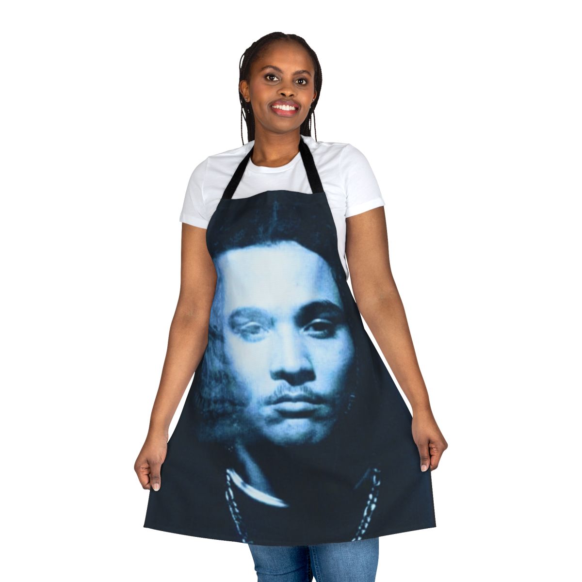 Bizzy Bone inspired rap music apron