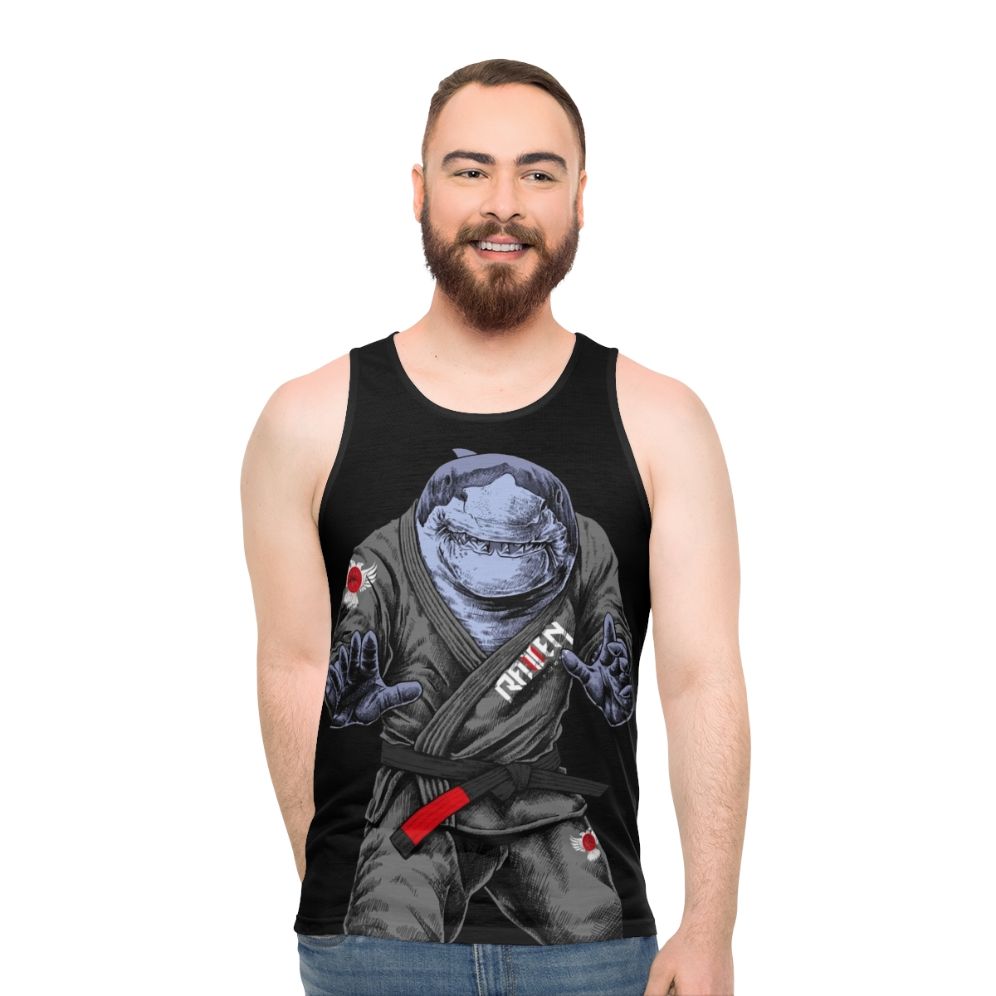 Unisex BJJ Shark Attack Tank Top