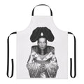 Bjork-inspired kitchen apron featuring the iconic album art design