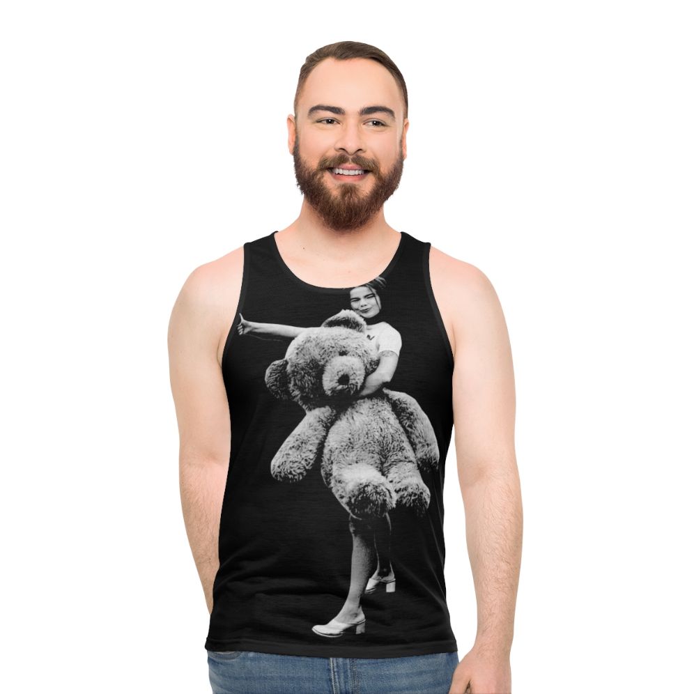 Bjork Teddy Bear Unisex Tank Top