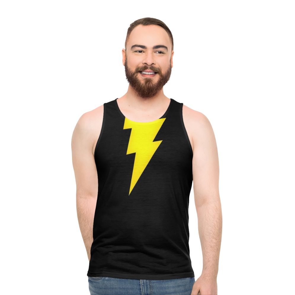 Black Adam Superhero Unisex Tank Top