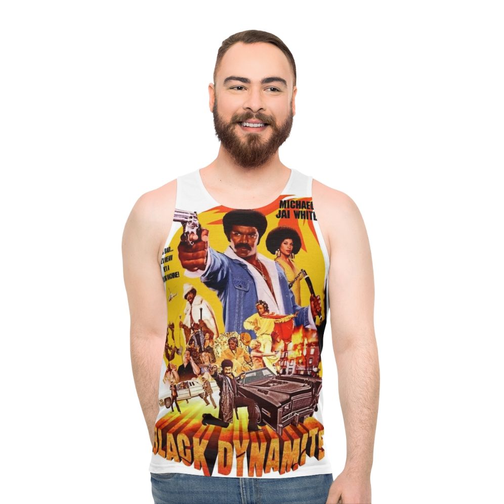 Black Dynamite Unisex Tank Top