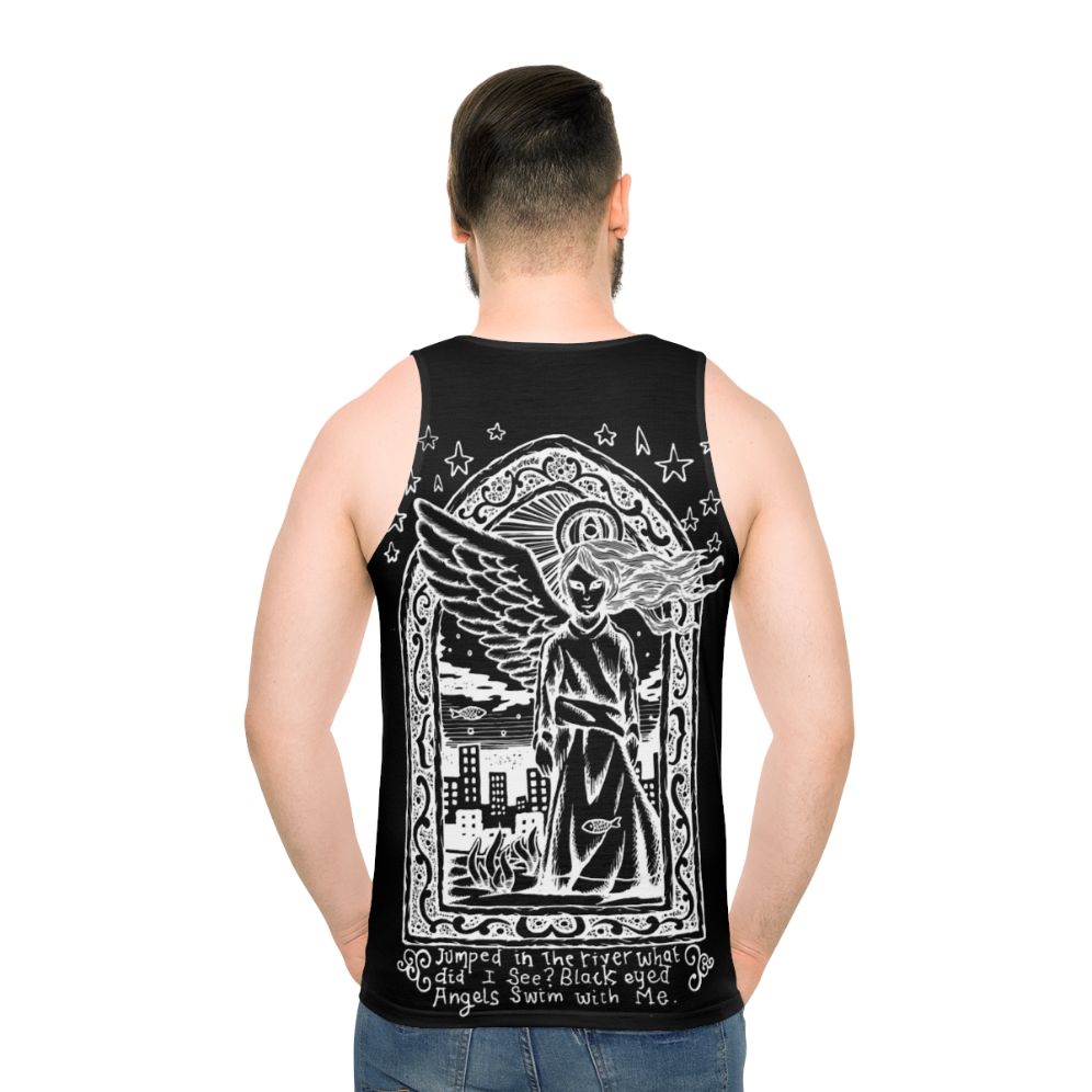 Black Eyed Angels Inverted Graphic Tank Top