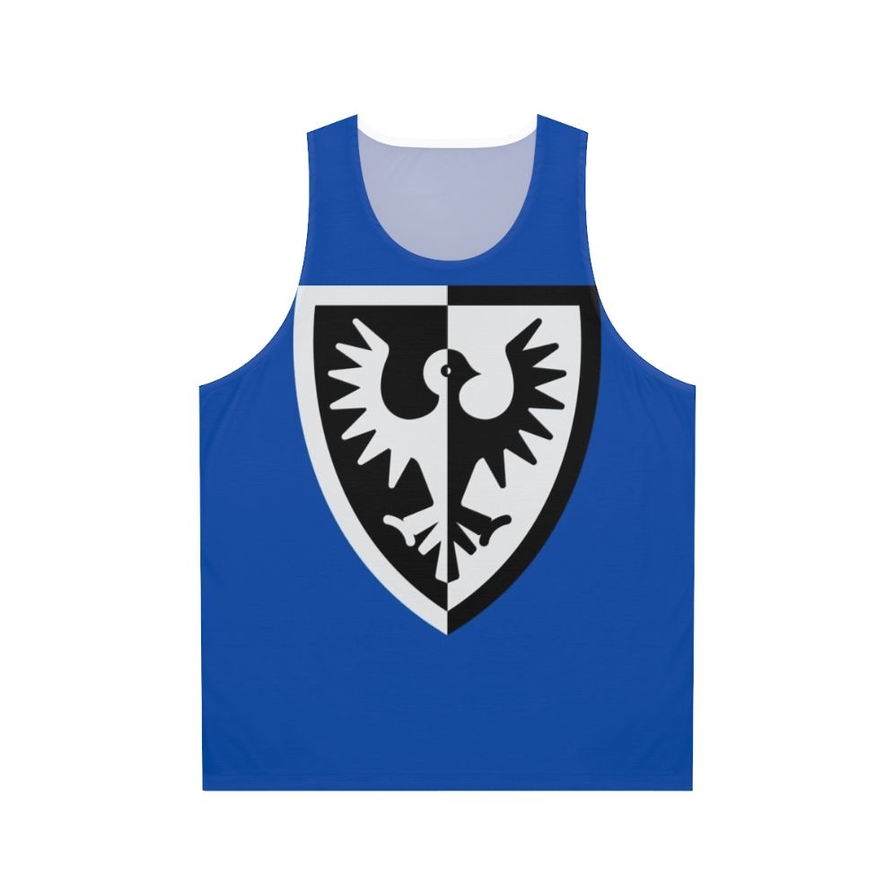 Black Falcon Shield Logo Unisex Tank Top