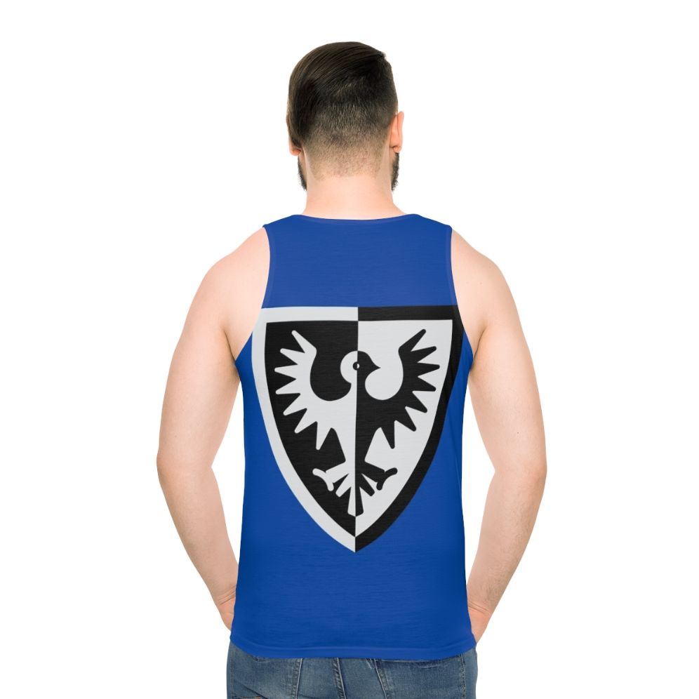 Black Falcon Shield Logo Unisex Tank Top