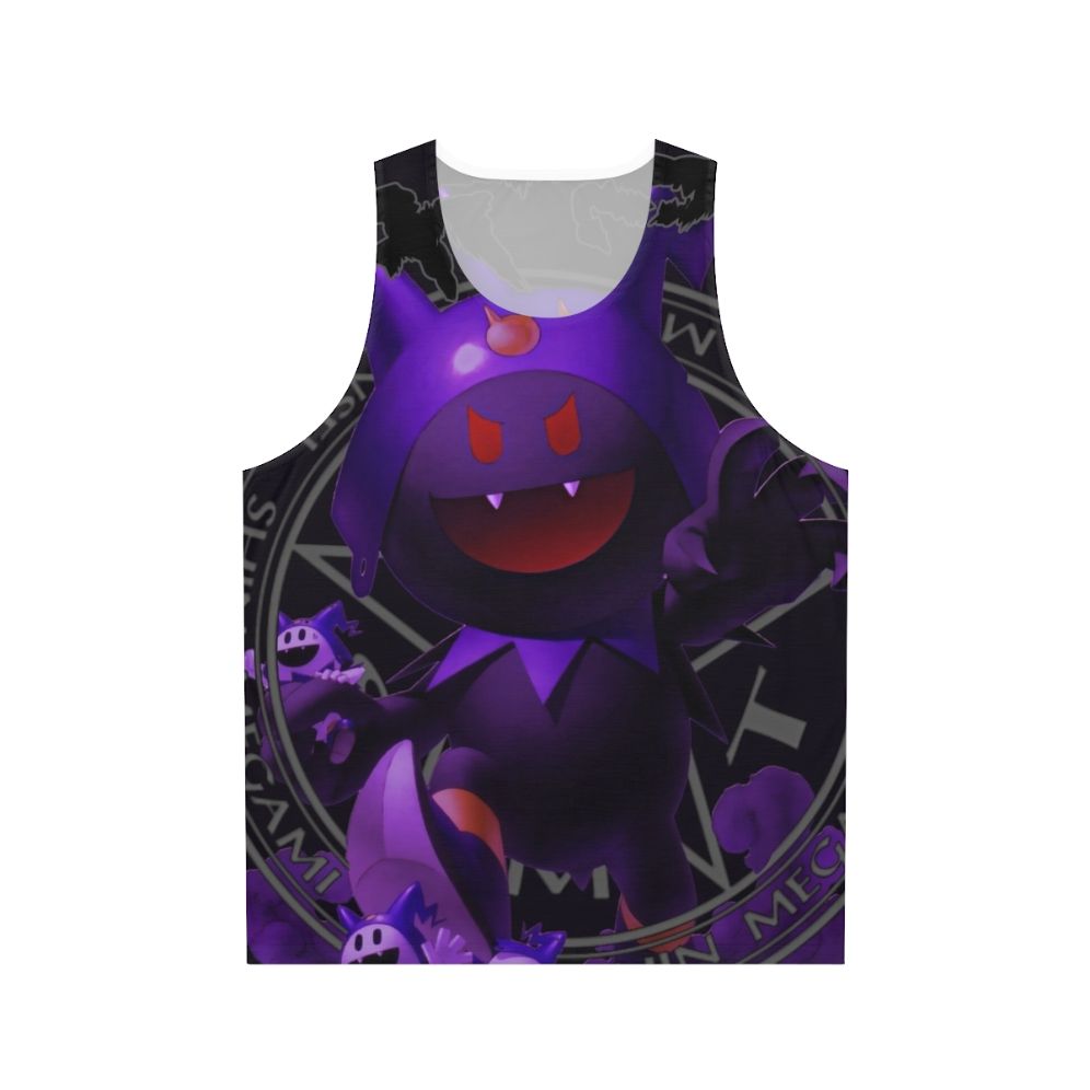 Black Frost inspired unisex tank top